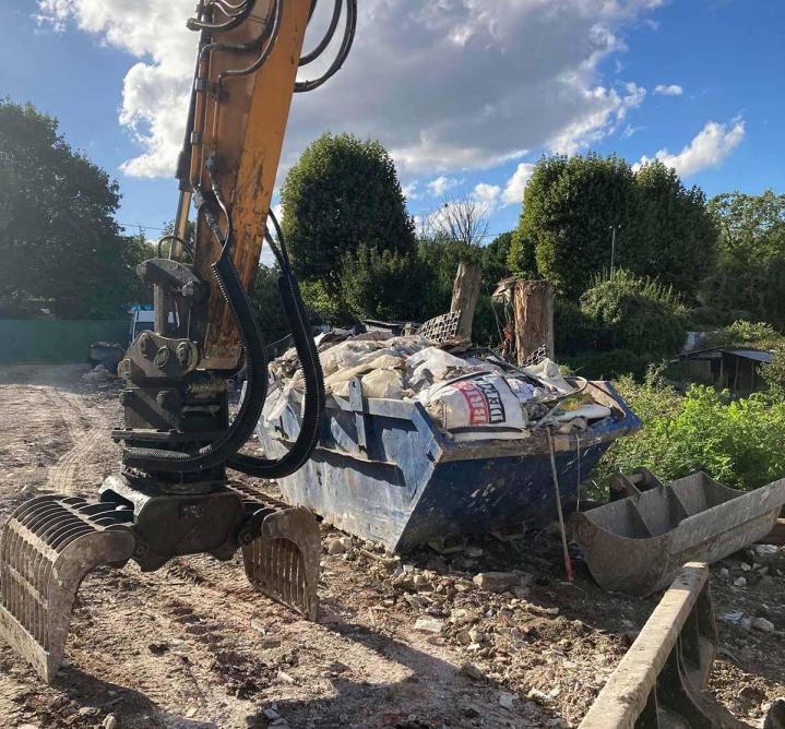 Location de bennes de différents volumes Île-de-France